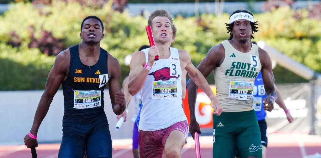 Busy weekend for Razorbacks in pair of California meets