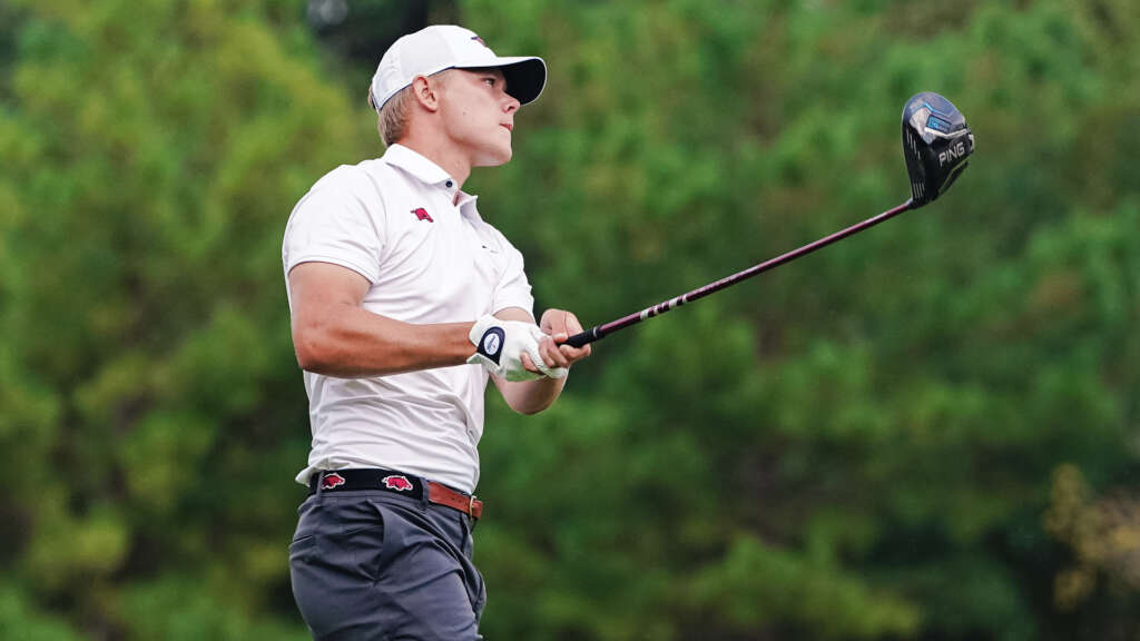 #5 Arkansas Wraps Regular Season; Gomez Gets 4th Top-5 of the Year