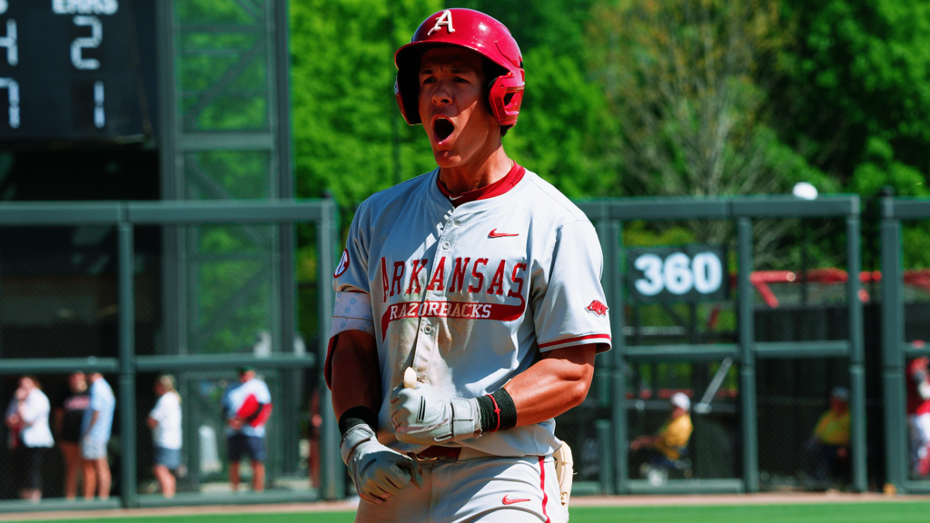 #22 Arkansas Completes Road Weekend Series Sweep of #8 Alabama