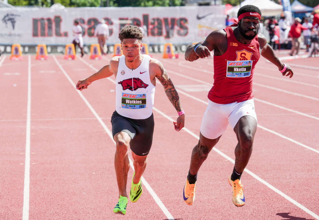 Impressive Razorback wins on final day of Mt. SAC Relays