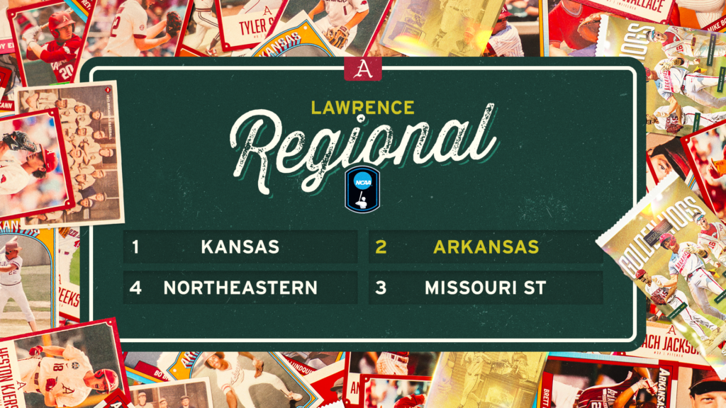 Hogs Punch Ticket to NCAA Lawrence Regional