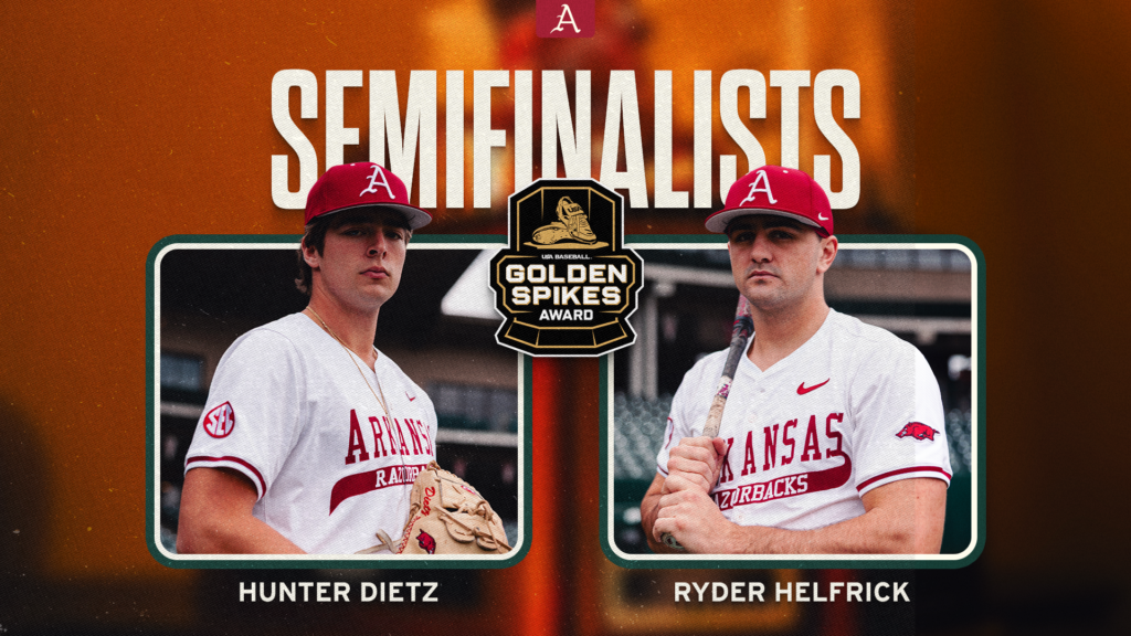 Dietz, Helfrick Named Golden Spikes Award Semifinalists