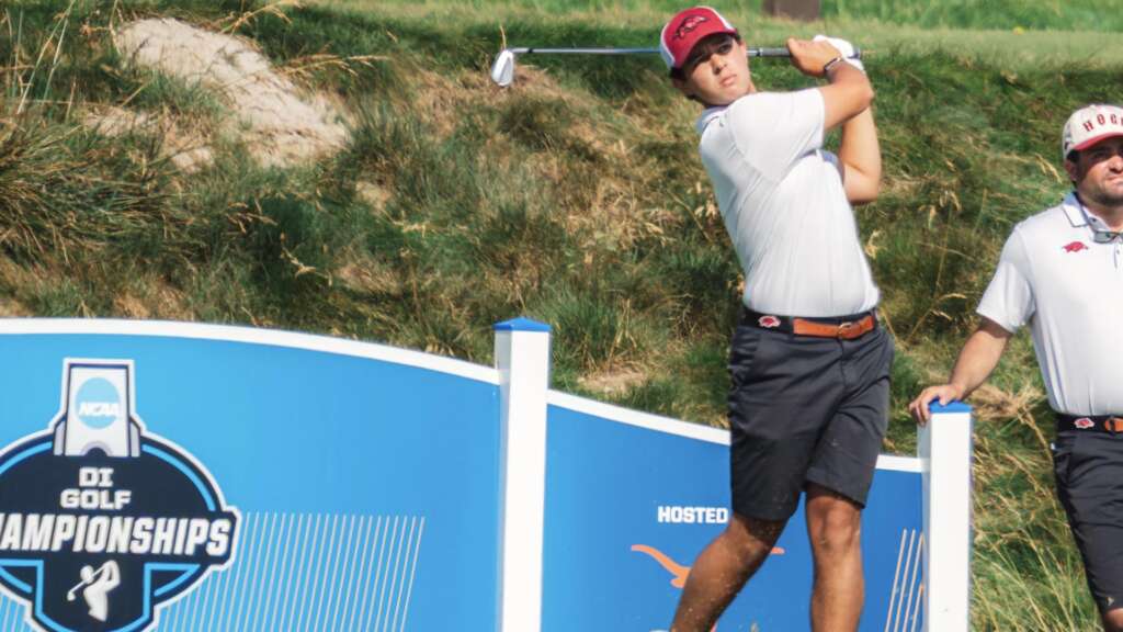 Razorbacks Slip in RD2 at NCAA Championships