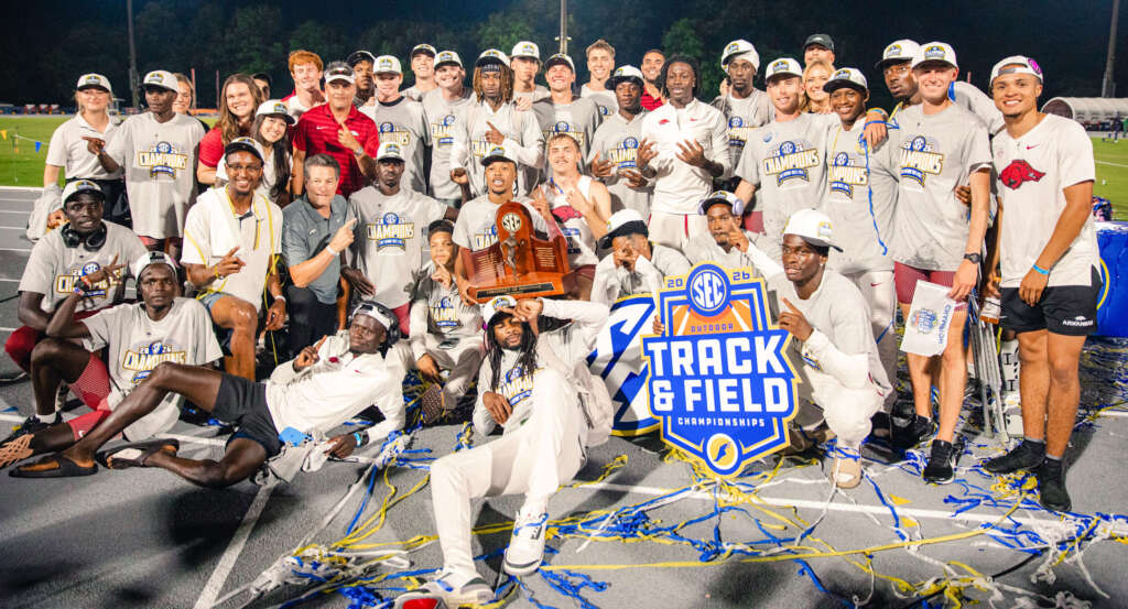 No. 1 Razorbacks claim 25th SEC Outdoor Championship