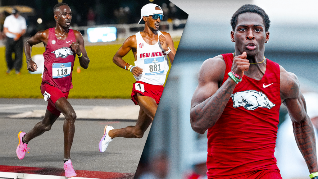 Razorback pair advance to Eugene from NCAA West