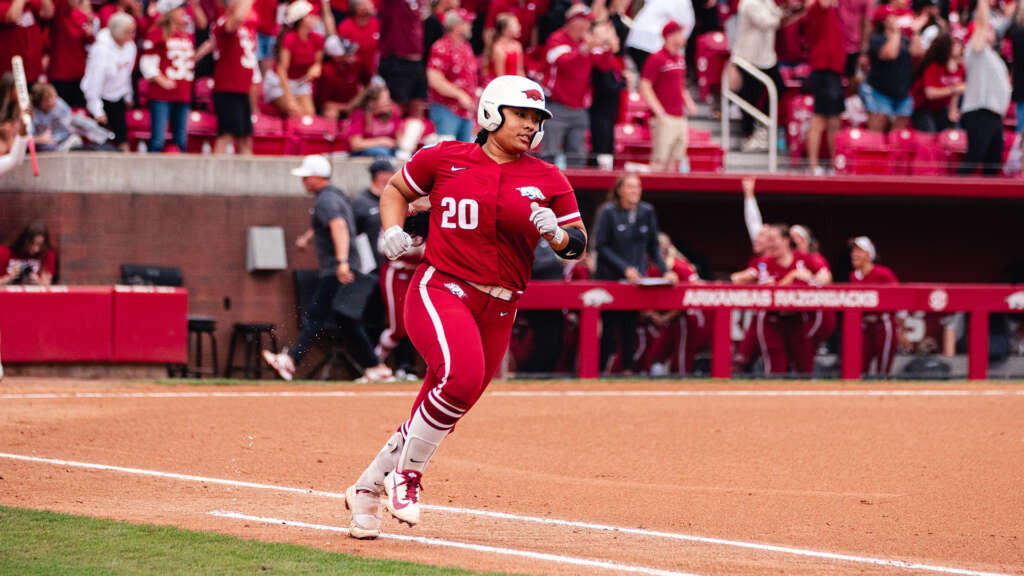 No. 5 Arkansas Opens Inaugural WCWS Appearance with No. 4 Nebraska