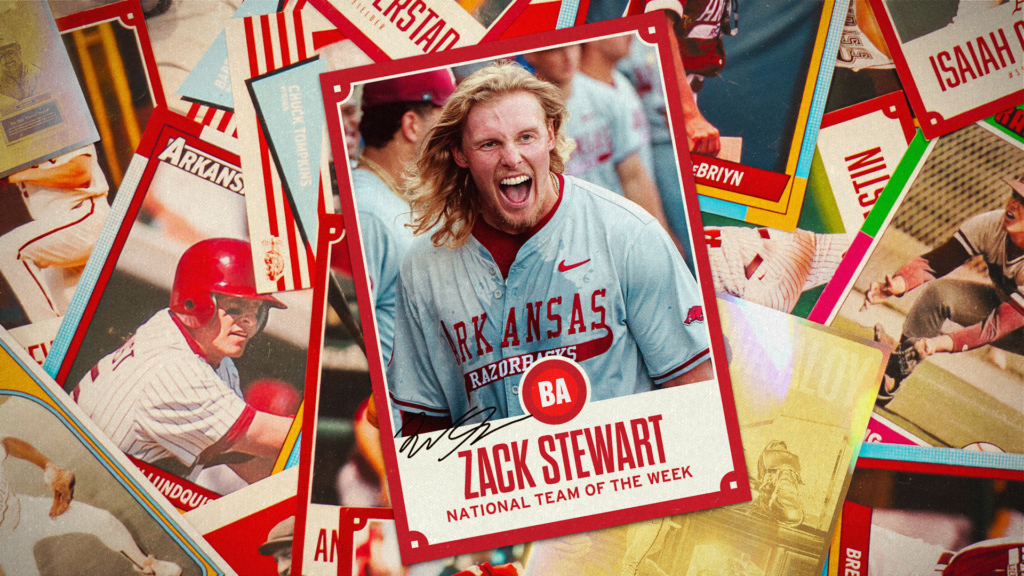 Stewart Named to Baseball America National Team of the Week