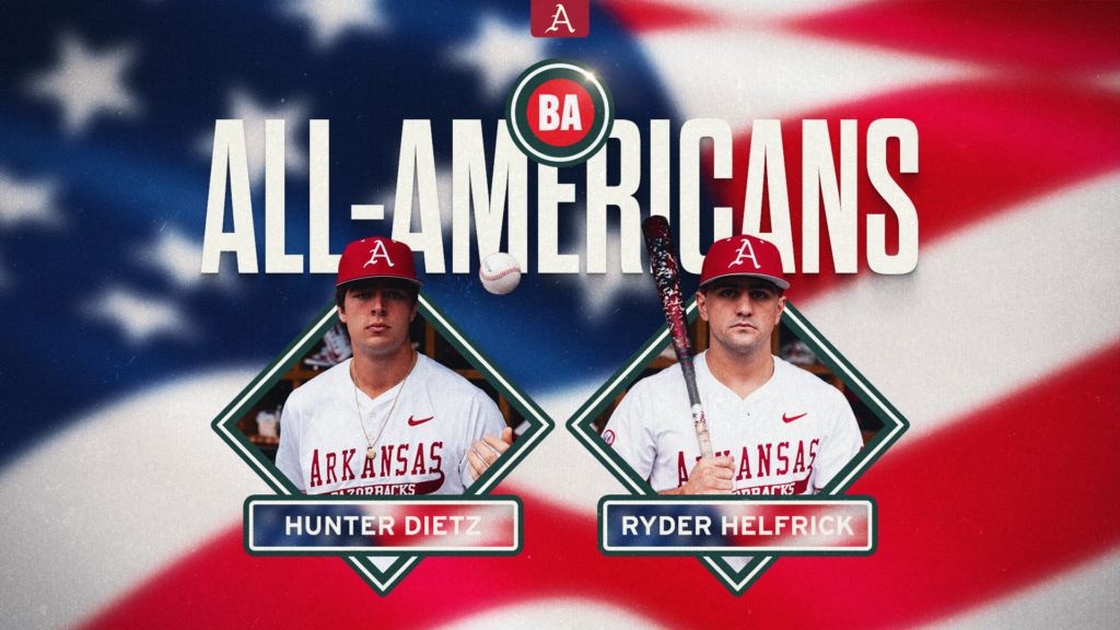 Helfrick, Dietz Recognized as All-Americans by Baseball America