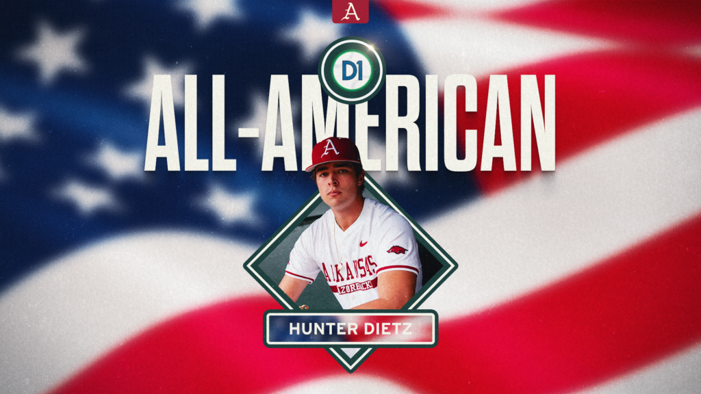 Dietz Adds All-America Accolade from D1Baseball