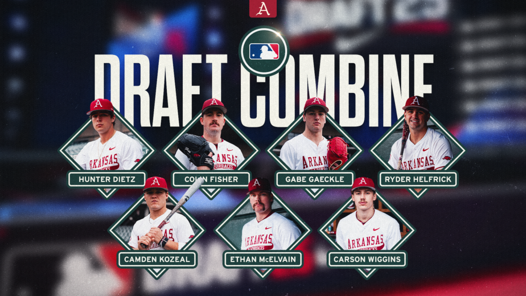 Seven Hogs to Participate in MLB Draft Combine