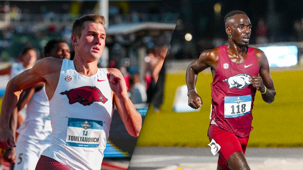 Academic All-America honors for Tomlyanovich & Cheruiyot