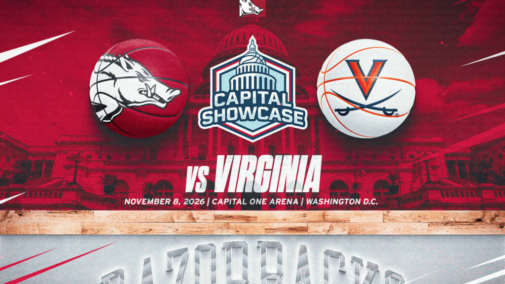 Arkansas to Face Virginia in the Capital Showcase