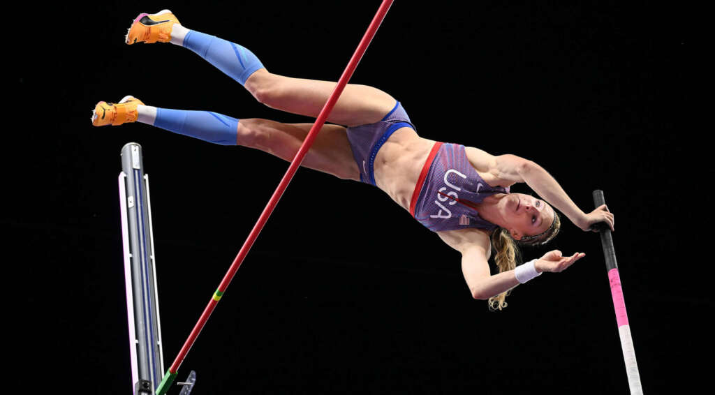 UA alum Sandi Morris captures World Ultimate pole vault title