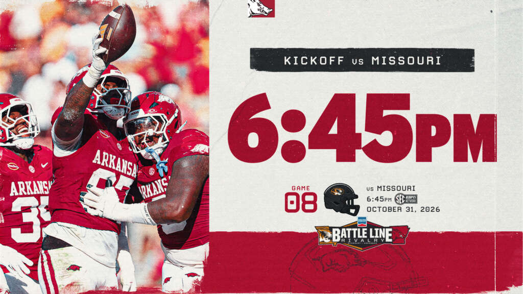 Game Time Announcement: Missouri