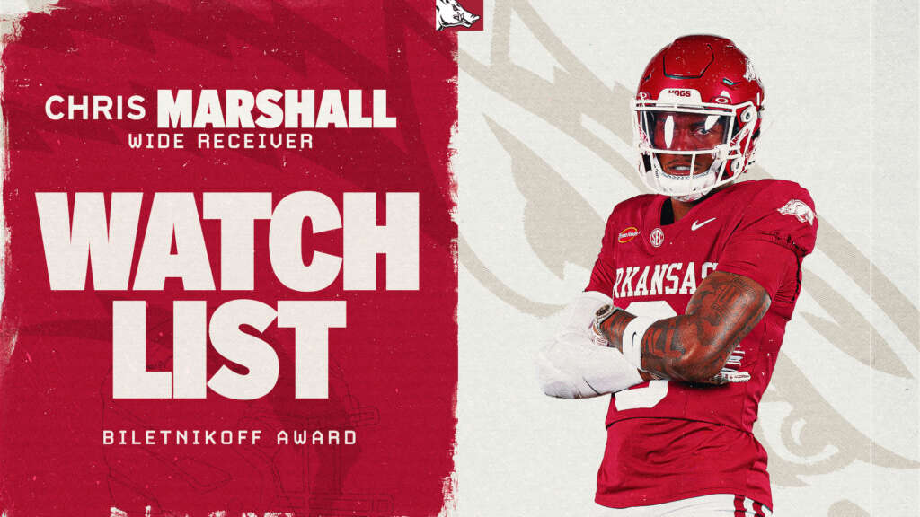 Marshall Added to Biletnikoff Award Watch List
