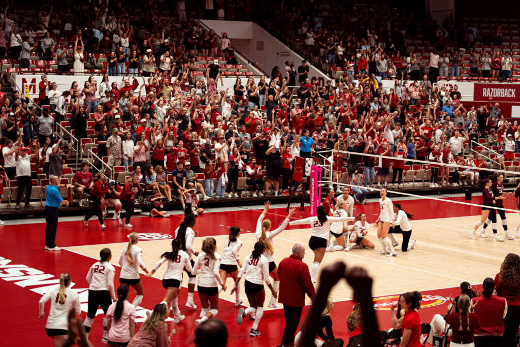 PHOTOS: Hogs Volleyball vs. Texas A&M Aggies
